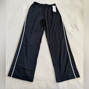 RHONE Women’s Black Joggers with White Stripes S